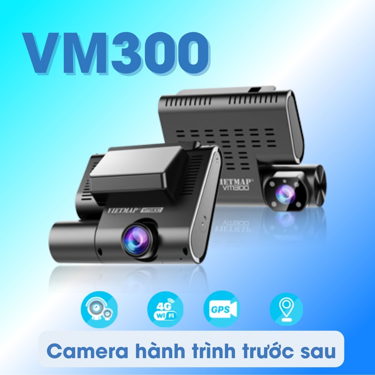 Camera giám sát hành trình đáp ứng nghị định 10 Vietmap VM300