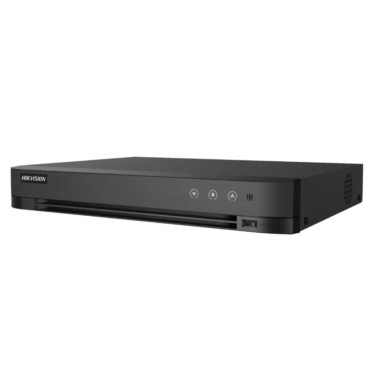 Đầu thu camera 4 kênh Hikvision iDS-7204HUHI-M1/S hỗ trợ 1 SATA 10TB, cảnh báo chuyển động, phát hiện người và xe